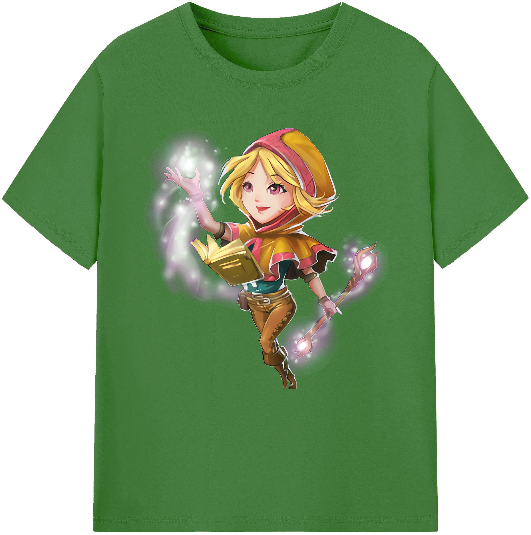 （画像用） リーグ・オブ・レジェンド League of Legends LOL レディースカジュアルプリントTシャツ（綿100％）